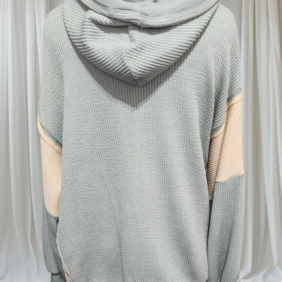 POL Peace Sign Boutique Oversized Hoodie – NWOT Size Large - Picture 3 of 4